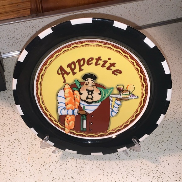 Italian man plate - Picture 1 of 5